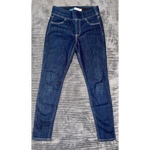 Old Navy Jegging Leggings Blue Jeans Adjustable Waist Women Size 4 Short